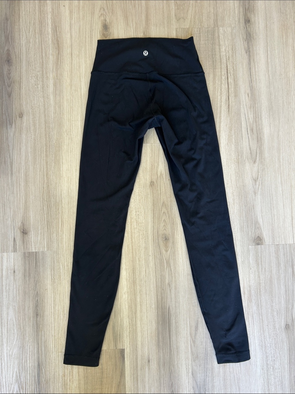 Lululemon Align High Rise Leggings 28 Black Size 4 (Repaired)